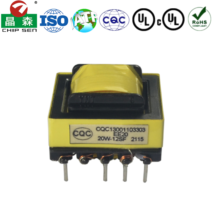 EE19 4+2pin鐵氧體磁芯開關(guān)電源變壓器